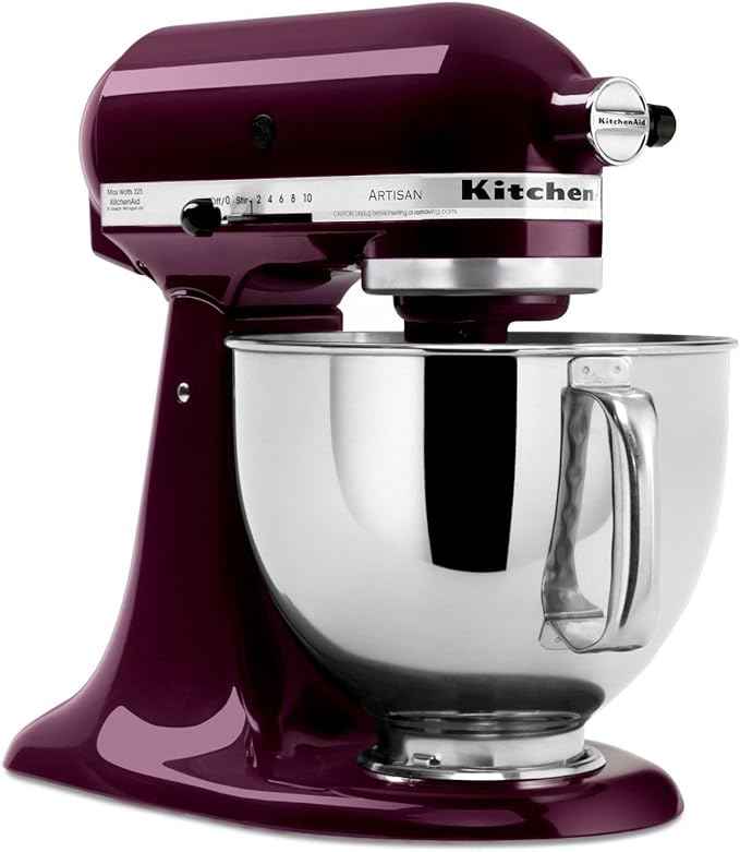 KitchenAid RRK150PB 5 Qt. Artisan Series - Plumberry (Renewed)