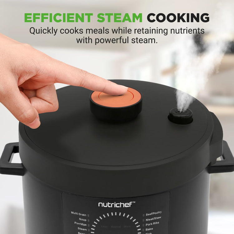 Electric Pressure Cooker 6 Quart Capacity