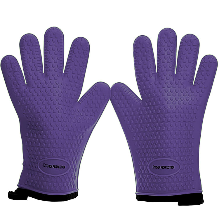 S Silicone Smoker BBQ Gloves (2 Count)