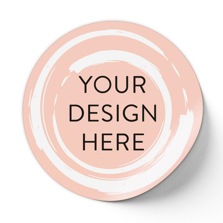 100 Custom Vinyl Stickers (100 Count)