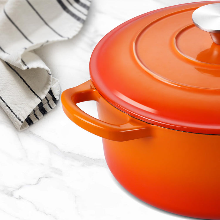 3QT Dutch Oven Pot with Lid
