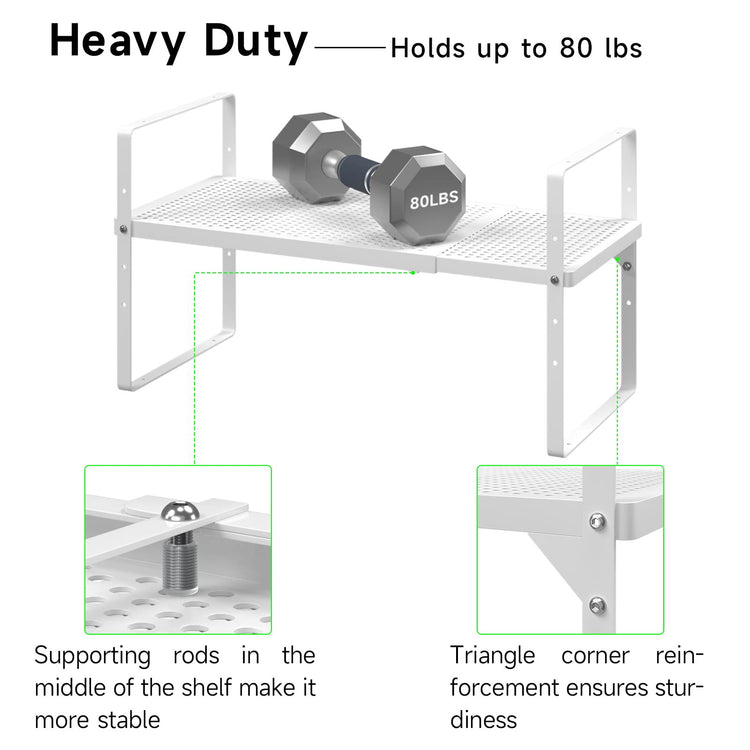 Expandable Storage Shelf (2 Count)