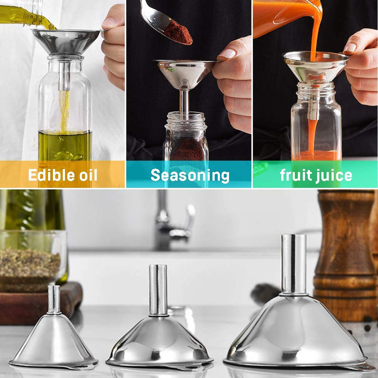 Kitchen Funnels for Filling Bottles