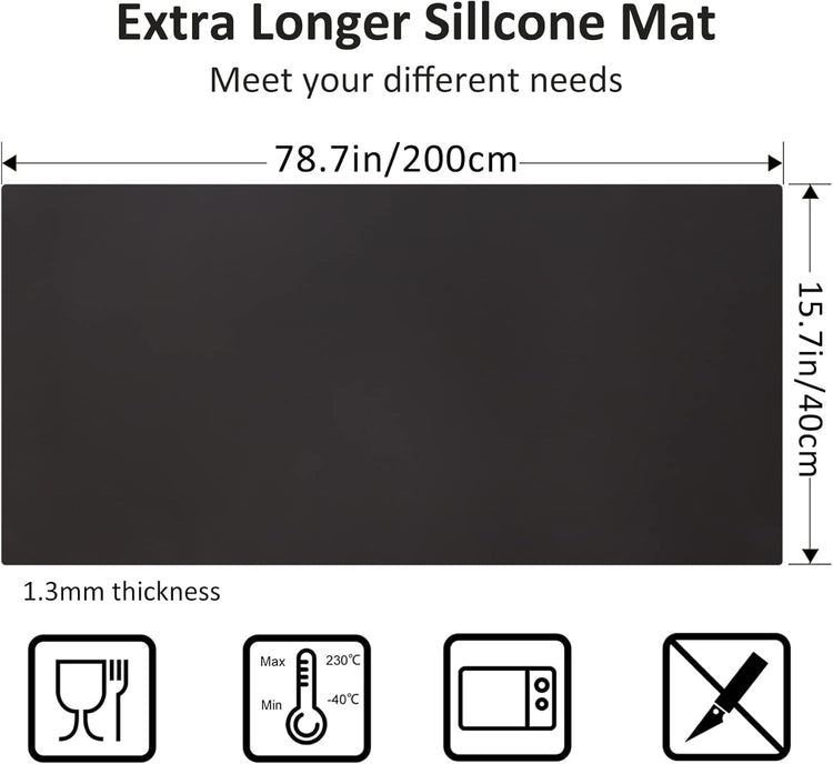 Large Silicone Heat Resistant Mat