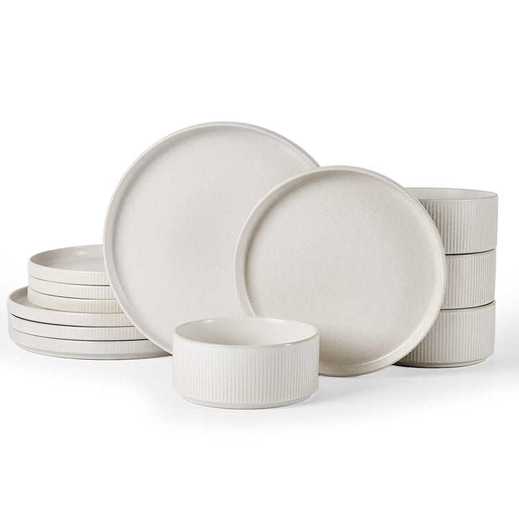 Star Stoneware Dinnerware Set (12 Count)