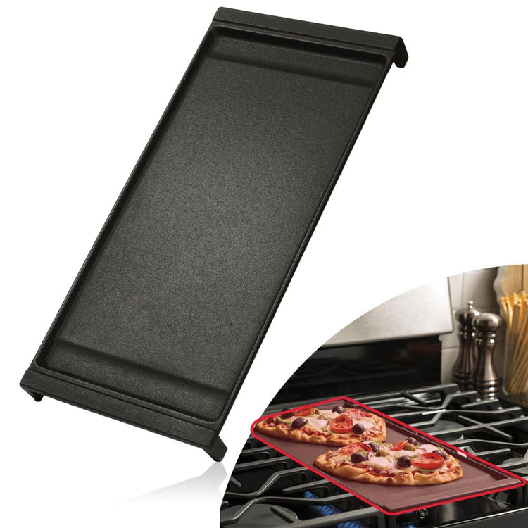 Upgraded WB31X24738 Cast Iron Griddle Replacement Part for GE Gas Stove Top