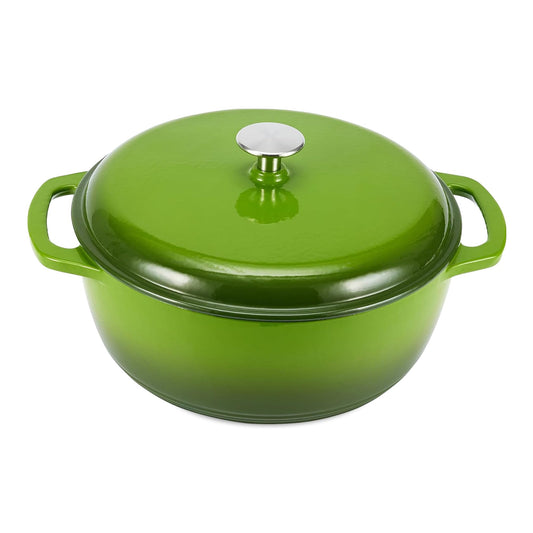 Enameled Cast Iron Dutch Oven Pot with Lid