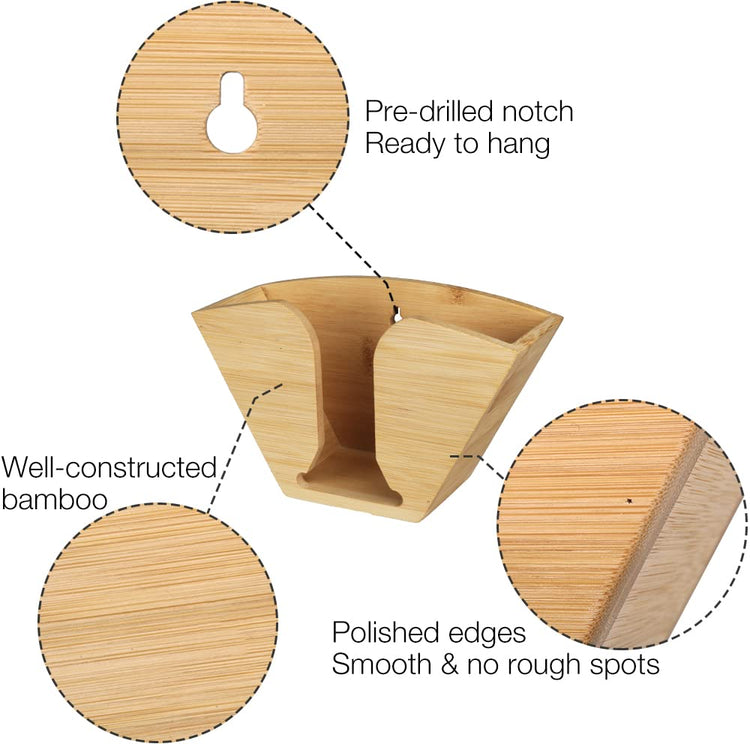 Bamboo Coffee Filter Holder