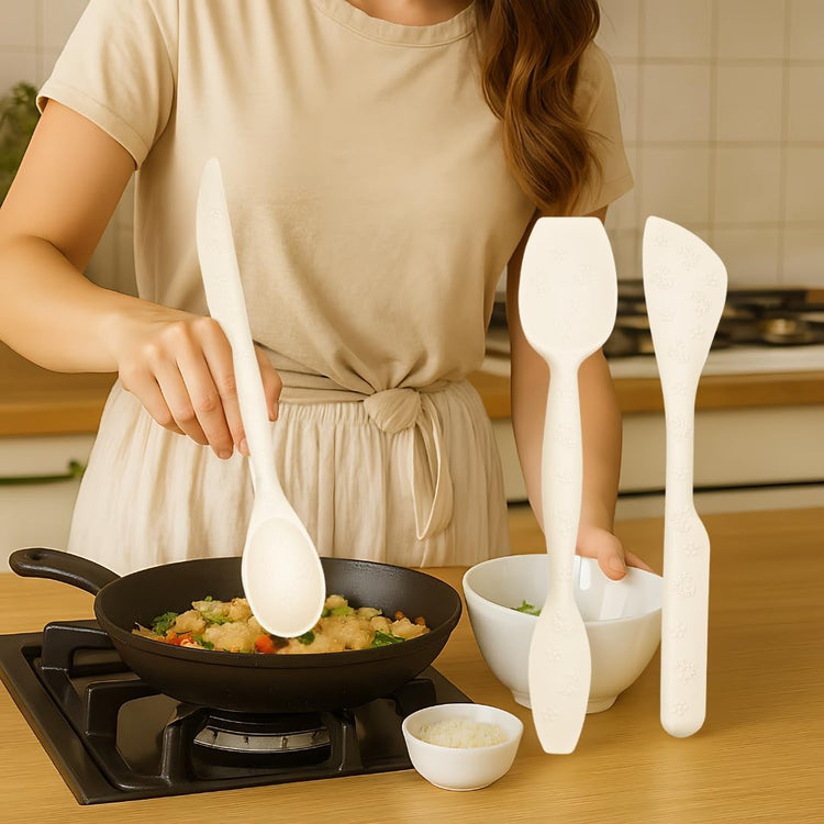 JIG TRIO Double Headed Silicone Spatula Set (3 Count)