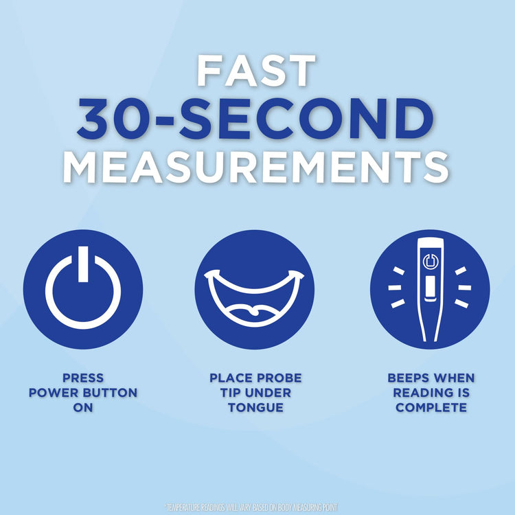 30 Second Rigid Tip Digital Thermometer