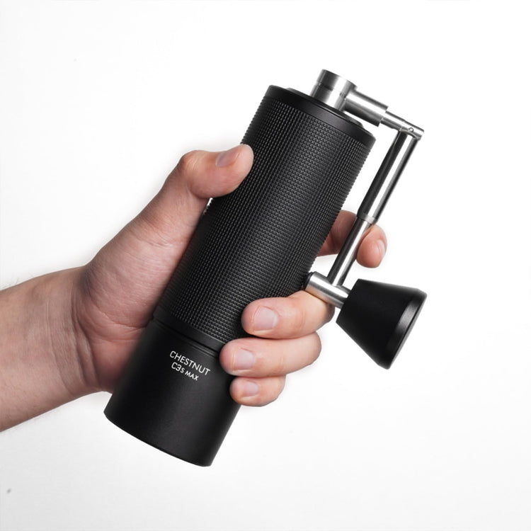 Manual Coffee Grinder Chestnut C3S Max Capacity 30g with CNC Stainless Steel Conical Burr