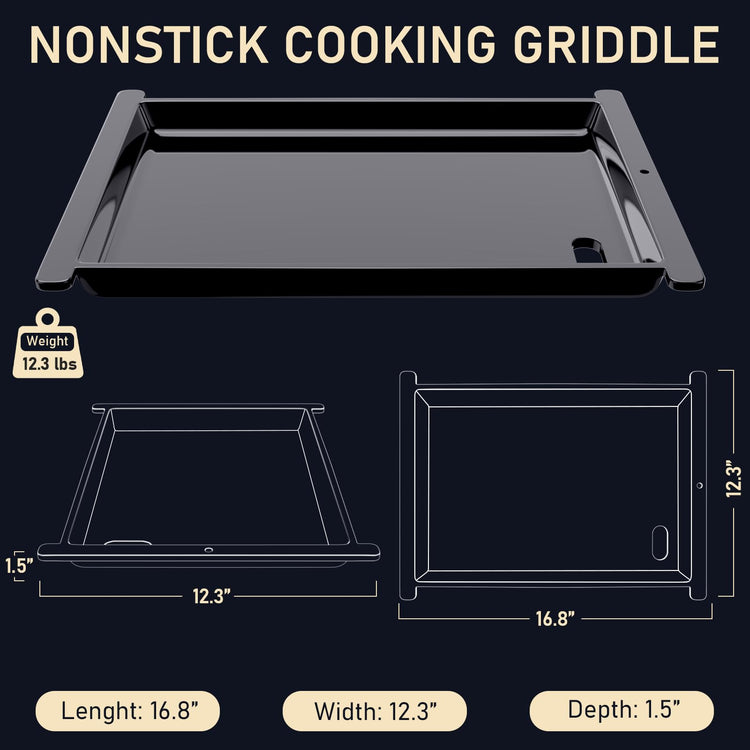 Half Griddle Plate for Ninja FlexFlame PG300