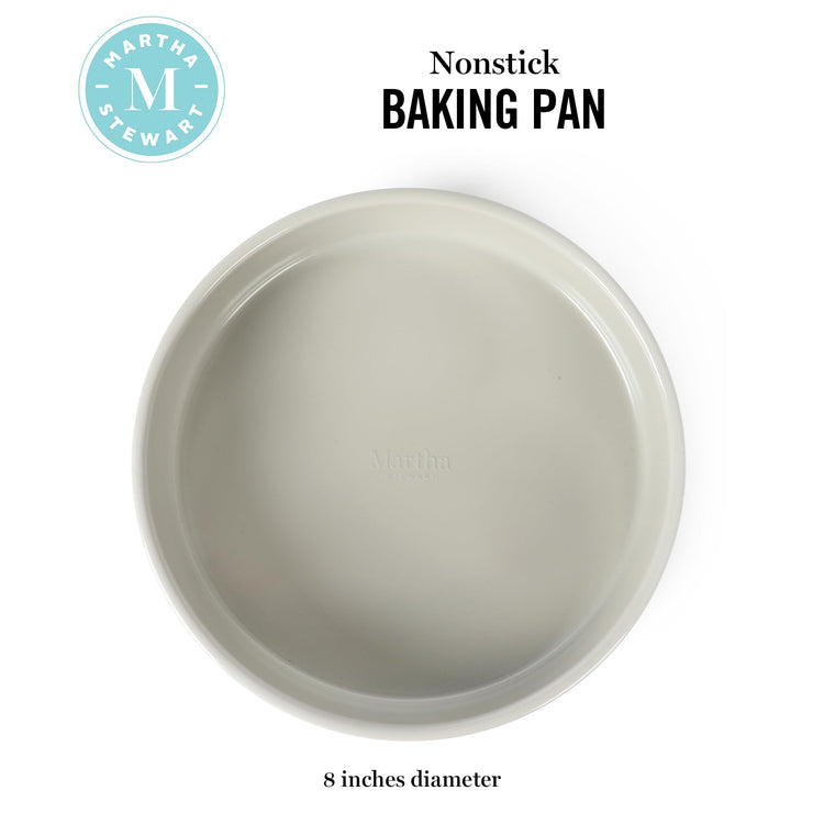 Gallen 8 Inch Round Nonstick Carbon Steel Cake and Bake Pan