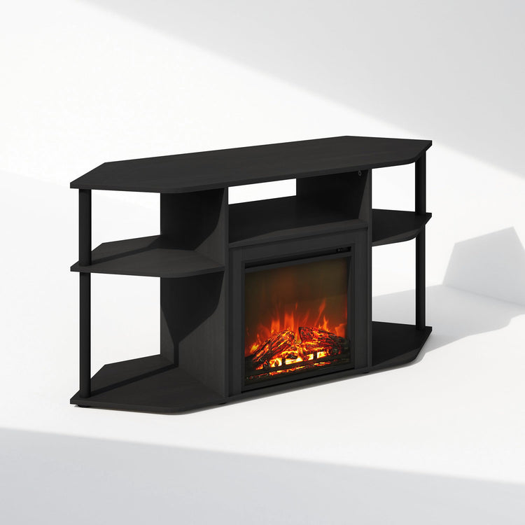 Jensen Fireplace TV Stand