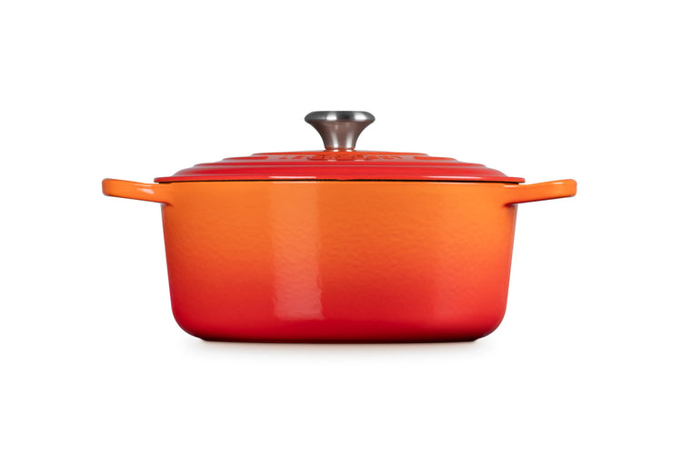 Enameled Cast Iron Round Dutch Oven