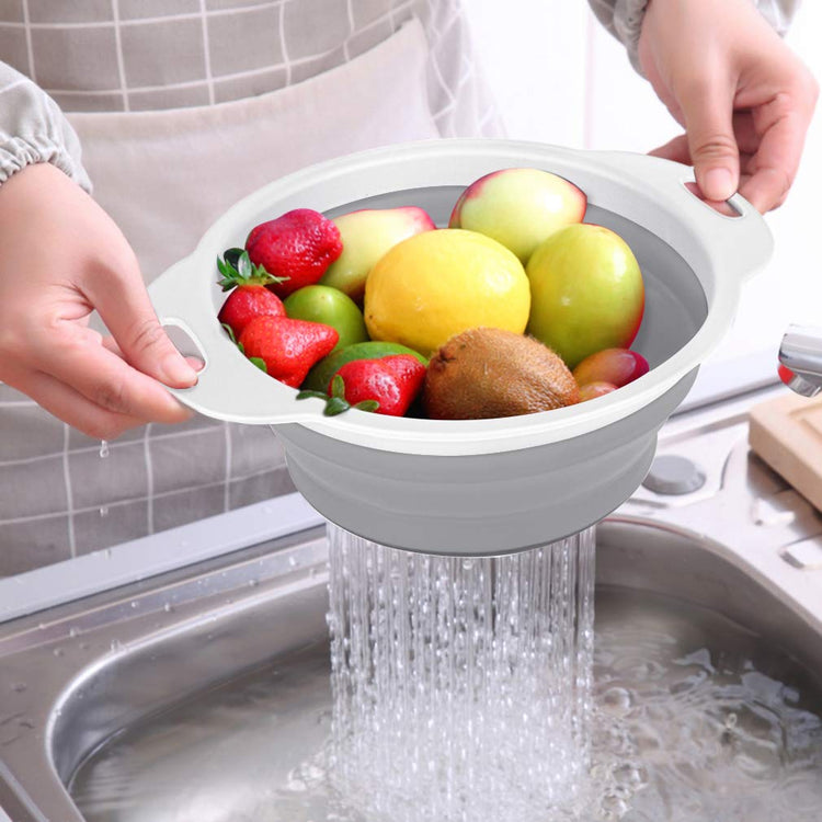 Collapsible Colander and Strainer Set of 3 (3 Count)