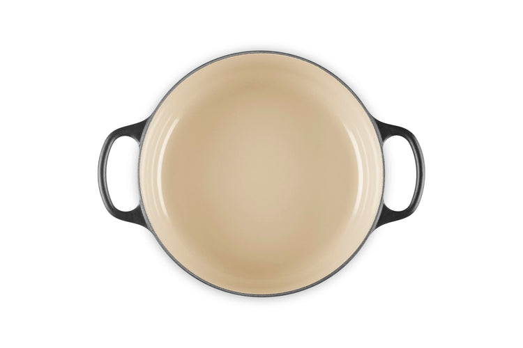 Enameled Cast Iron Round Wide Dutch Oven