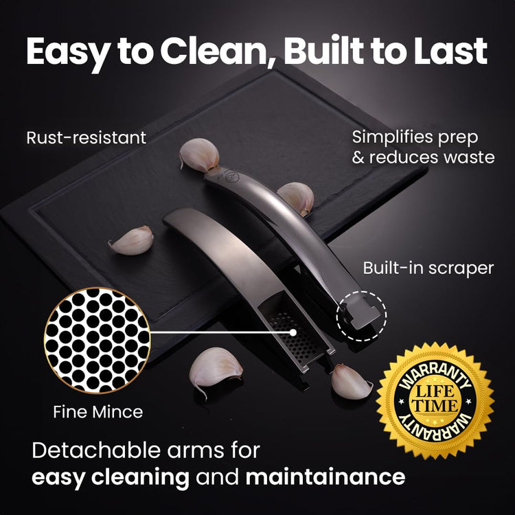 Lifetime Replacement Garlic Press