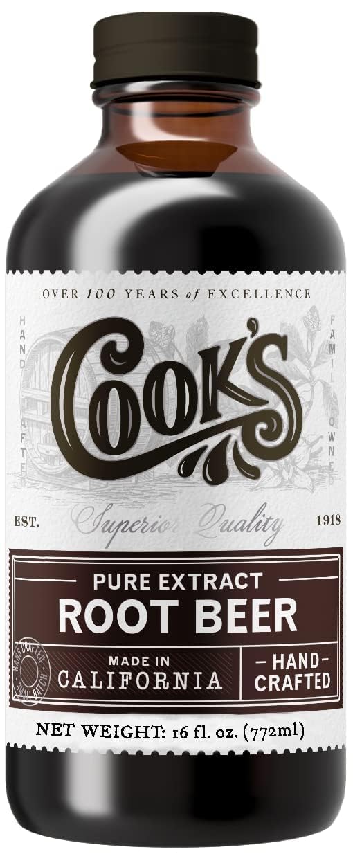 Cook's, Root Beer Extract Flavoring, For Root Beer Making and Baking, 16 Ounce - Nestoria