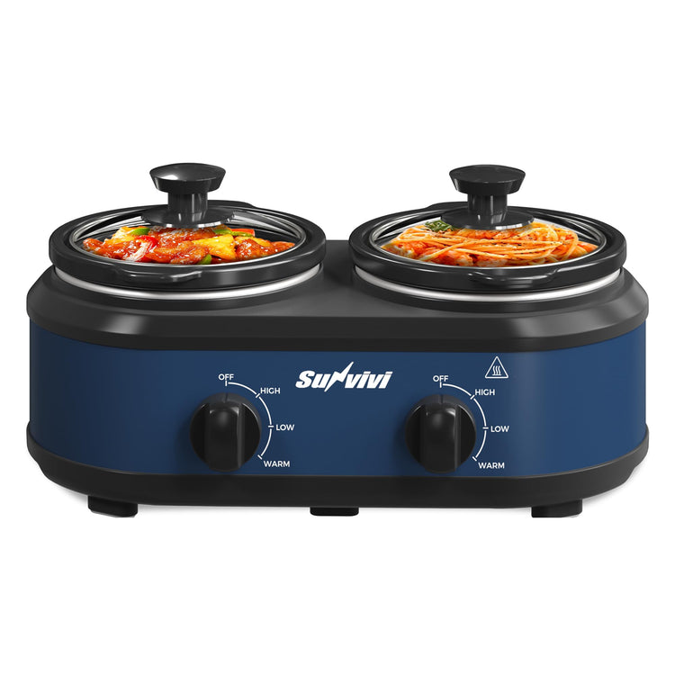 Double Slow Cooker