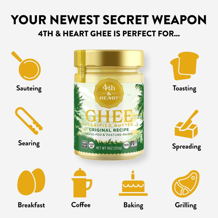 Original Grass Fed Ghee (16 Ounce)