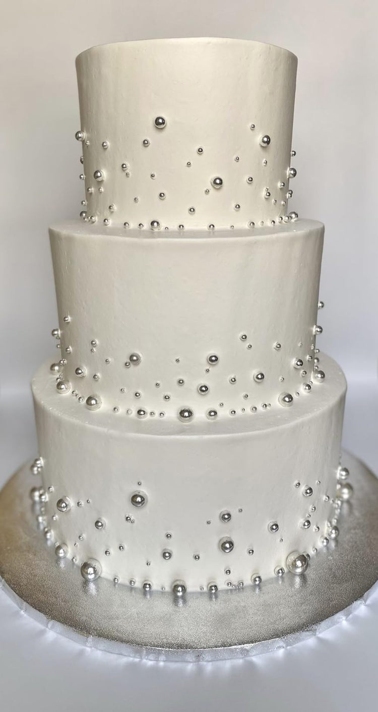 Silver Pearl Sugar Sprinkles 3.53 oz (3.5 Ounce)