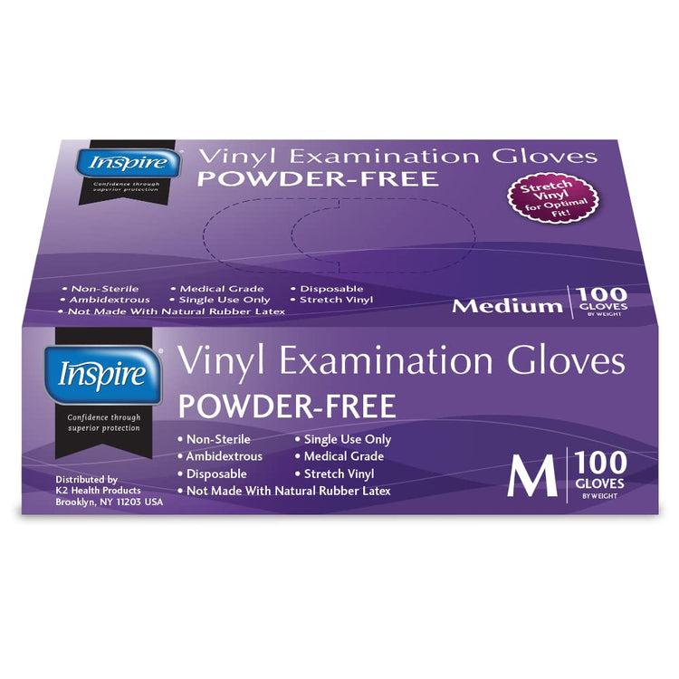 Medical Exam Gloves (100 Count)