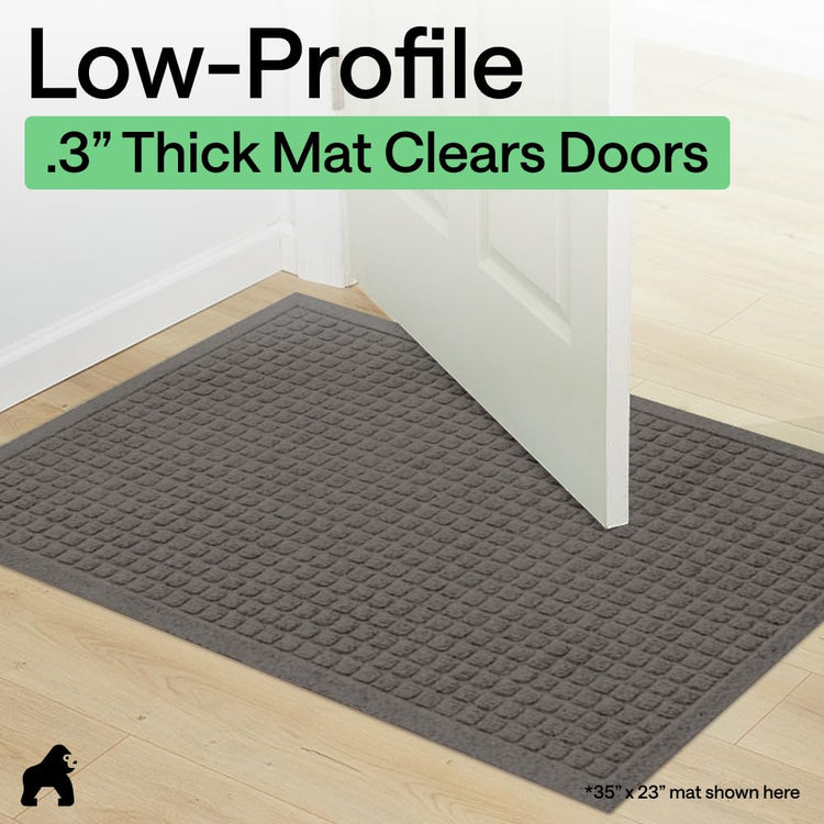 Ultra Absorbent Front Door Mat Outside Entrance 47x35
