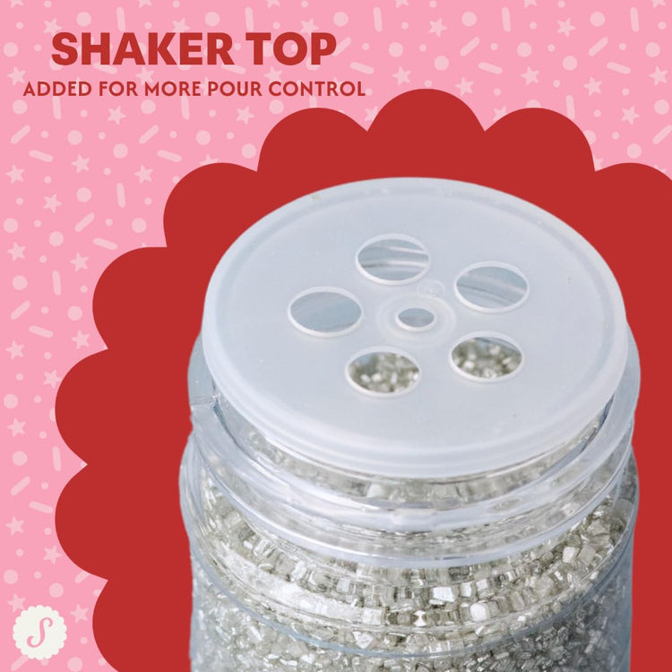 Silver Decorating Sugar (5.11 Ounce)