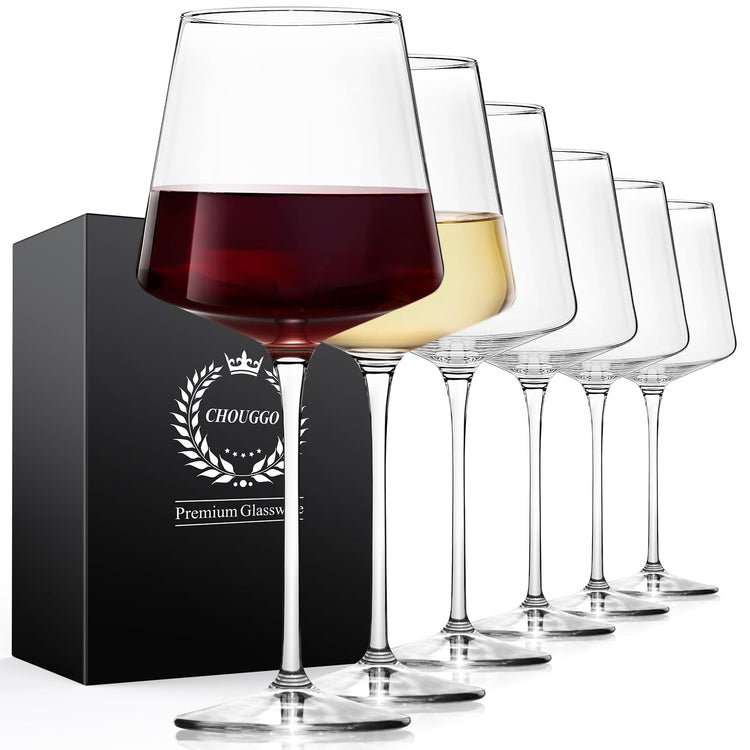 21Oz Crystal Wine Glasses Set of 6 (6 Count)