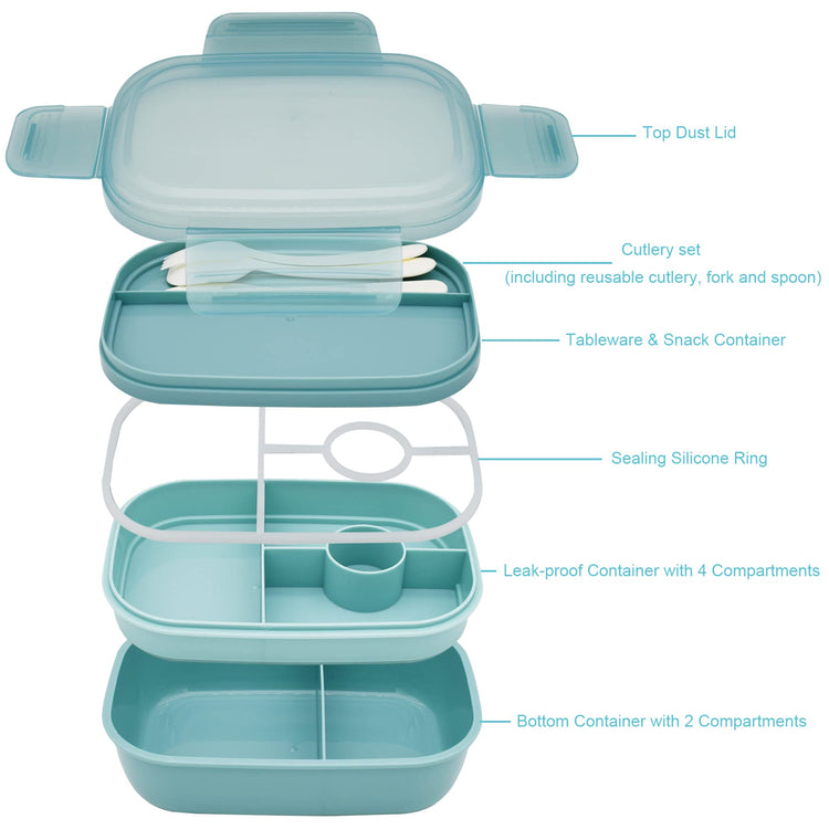 Leakproof Bento Box & Insulated Lunch Bag Set