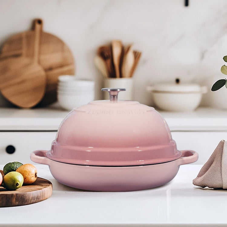 Enameled Cast Iron Dutch Oven Pot with Lid