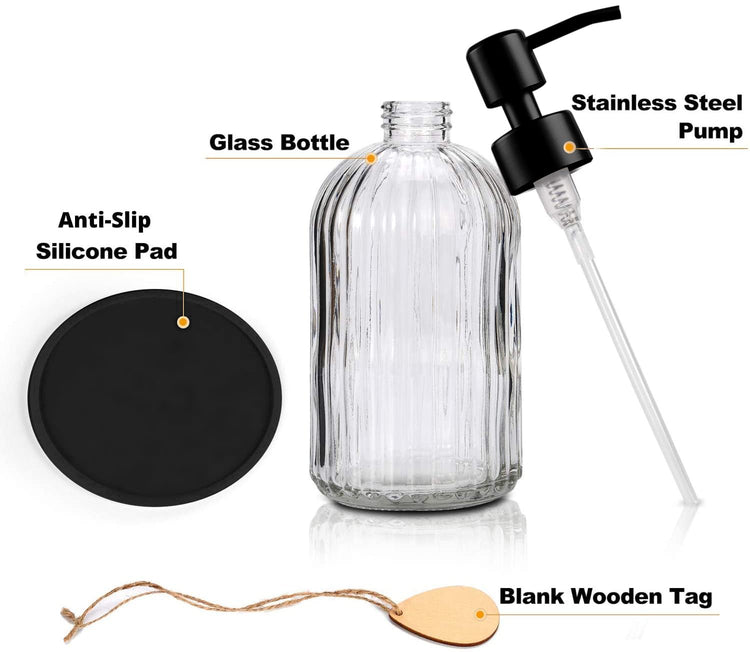 Soap Dispenser with Silicone Pad
