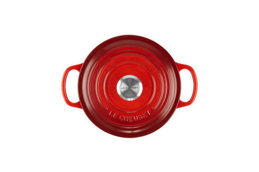 Enameled Cast Iron Round Dutch Oven