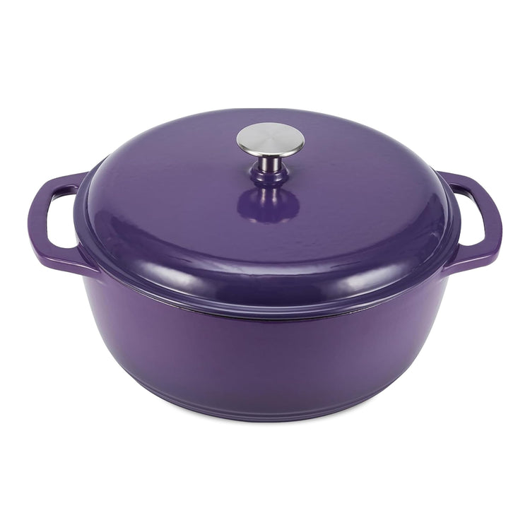 Enameled Cast Iron Dutch Oven Pot with Lid