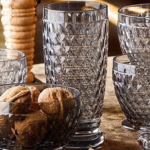 Boston Smoke Crystal Highball Glasses (4 Count)