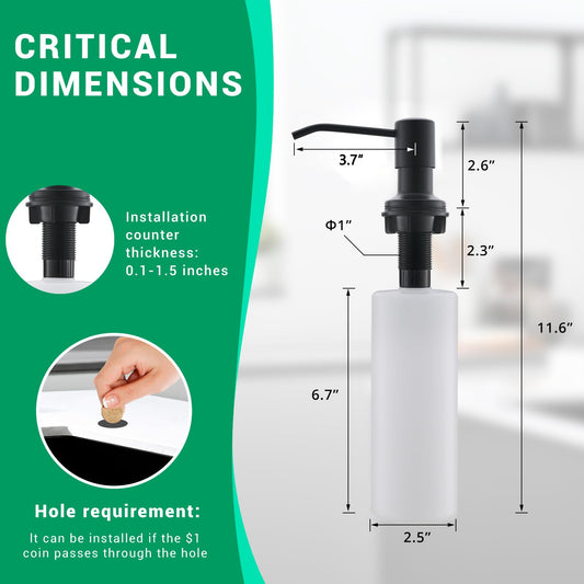 Commercial Kitchen Faucets with Pull Down Sprayer Matte Black&Gold
