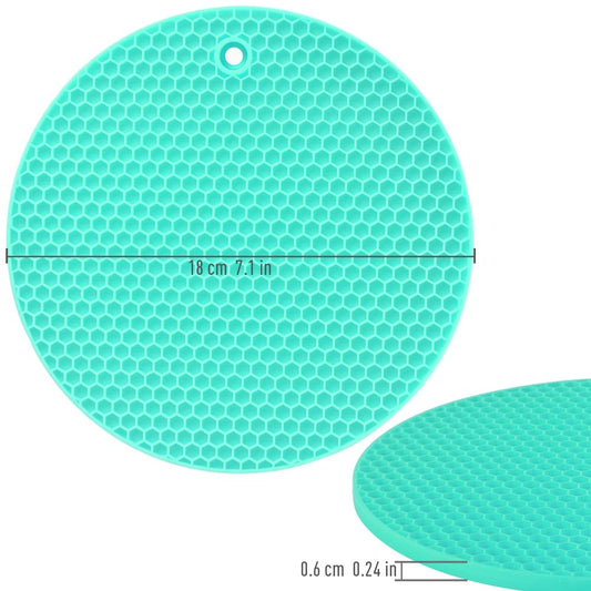 Silicone Trivets Mat (6 Count)