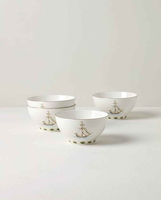 Lenox 897270 British Colonial Tradewind Rice Bowls, Set of 4