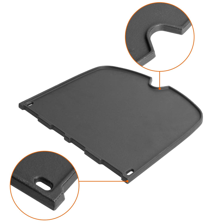 Grill Grate & Griddle Combo Kit for Weber Traveler Portable Grills