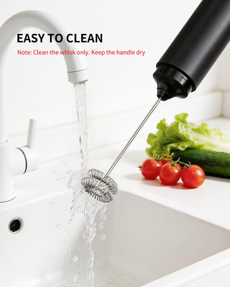 Rechargeable Milk Frother Handheld