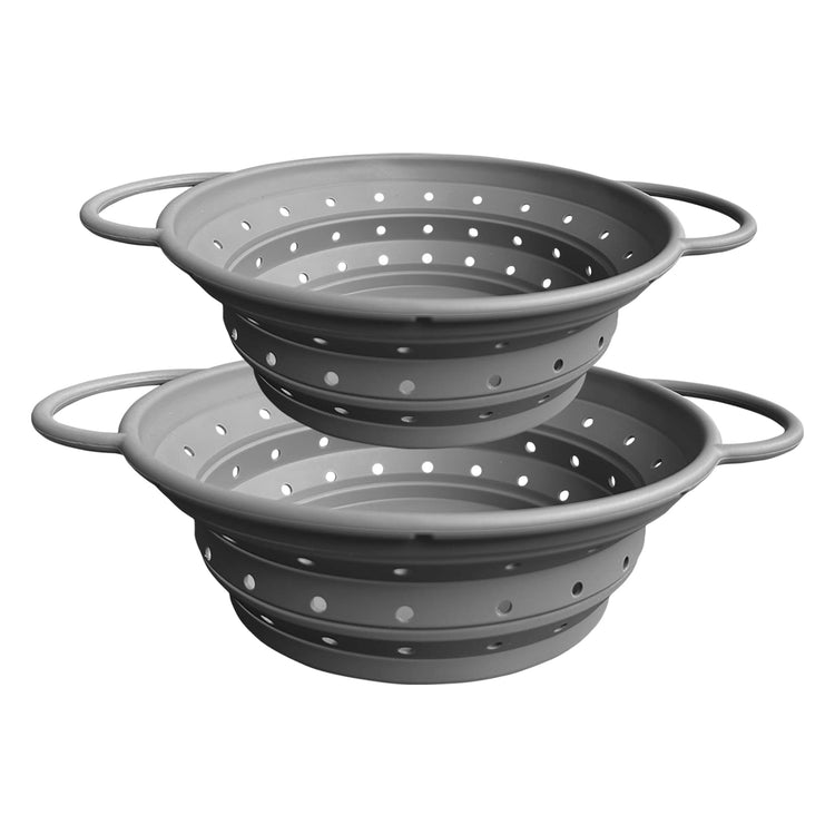 Silicone Collapsible Colander with Handle