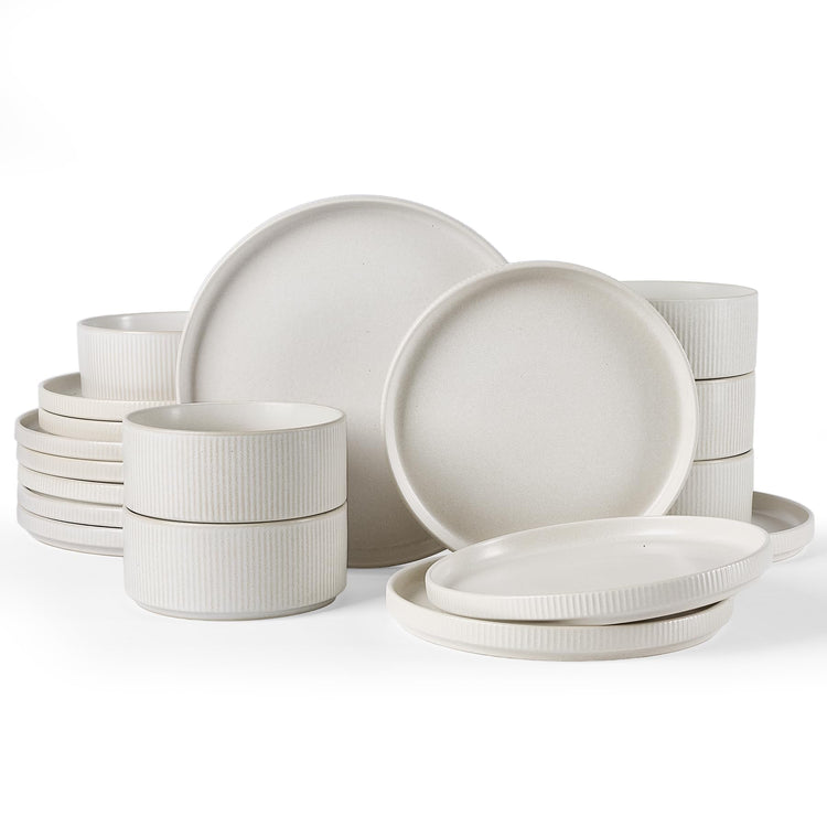 Star Plates and Bowls Sets (18 Count)