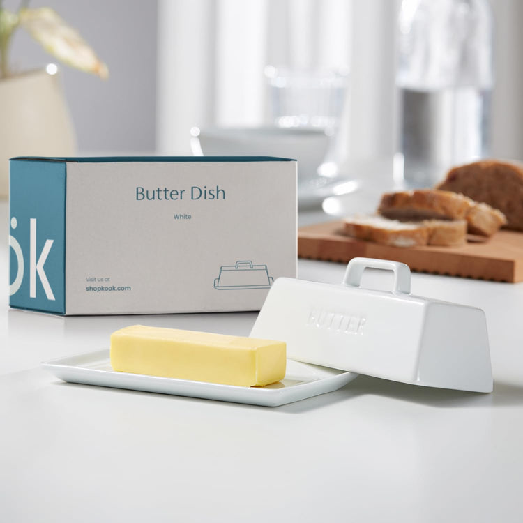 Ceramic Butter Dish with Lid