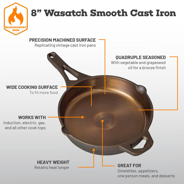 8 Inch Smooth Wasatch Pre