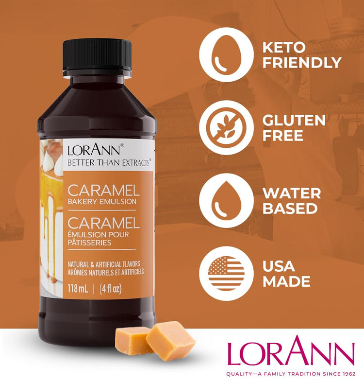 Caramel Bakery Emulsion (4 Fl Oz)