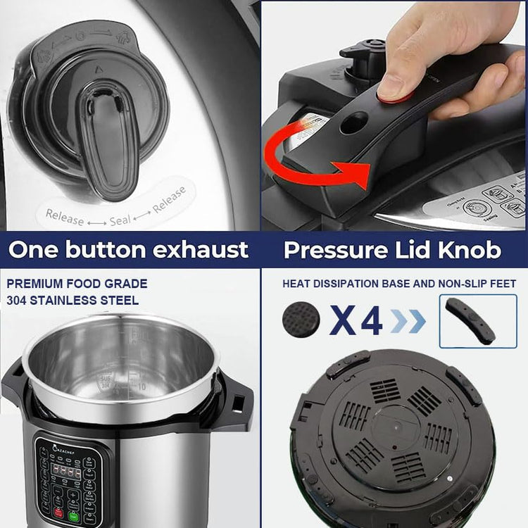 8qt stainless steel Pressure Cooker