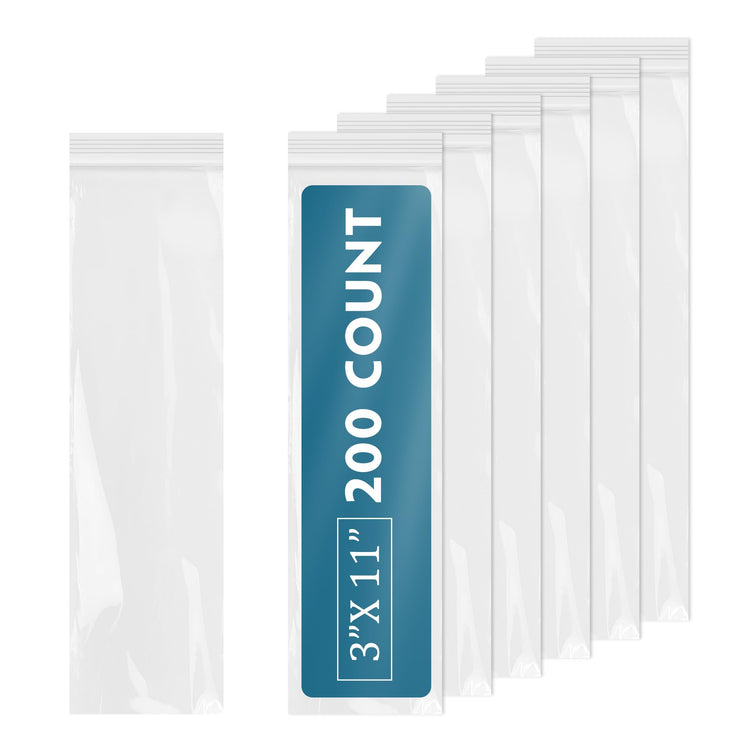 200 Pcs 3" x 11" Incense Bags