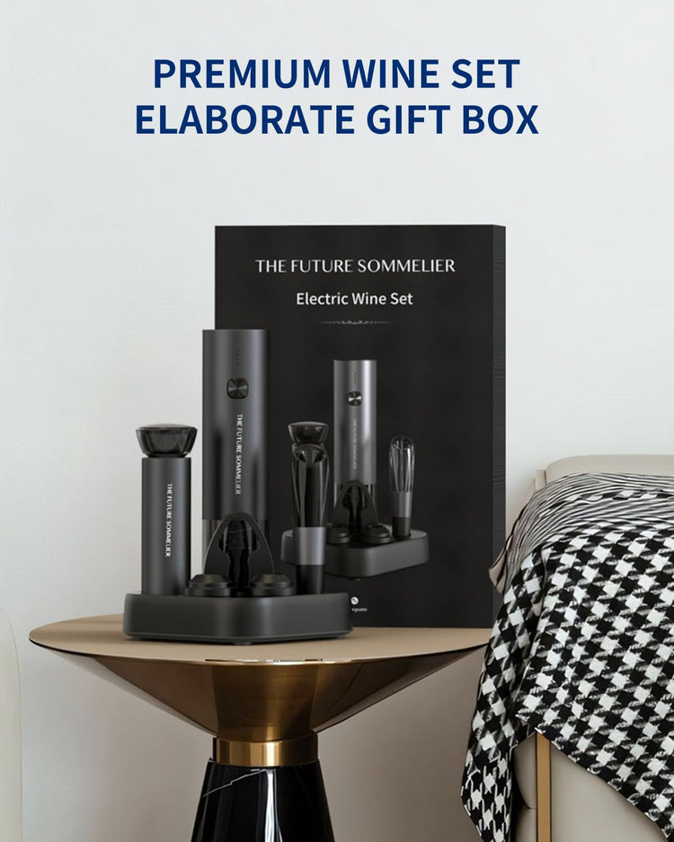 Rechargeable Electric Wine Opener Set 7