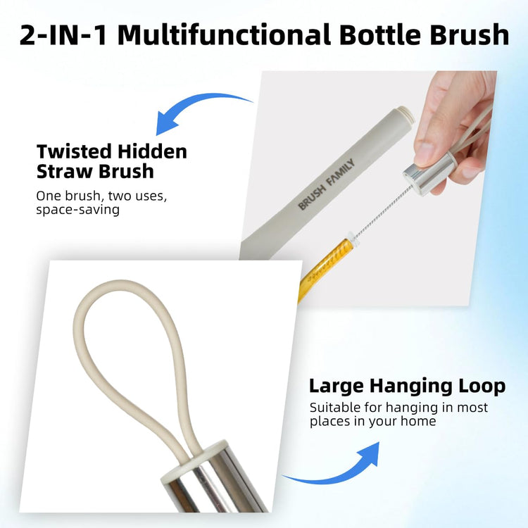 2 Pack Kitchen Scrub Brush (2 Count)